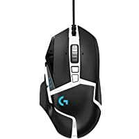 Los mejores  - Logitech G502 HERO SE Ratón Gaming con Cable Alto Rendimiento- Sensor HERO 25K- 25 600 DPI- RGB- Peso Personalizable- 11…